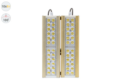 Прожектор GOLD, универсальный U-2, 106 Вт, 100° в 