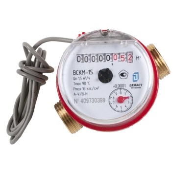 Счетчик воды Декаст ВСКМ-15 ДГ2 (80 мм) в 