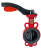 Дисковый поворотный затвор с алюминиевой  рукояткой REON тип RSV81RED DN 40 PN 16 в  Дисковый поворотный затвор с алюминиевой  рукояткой REON тип RSV81RED DN 40 PN 16 в