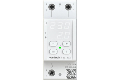 Реле напряжения с контролем тока Welrok VI-32 в  Реле напряжения с контролем тока Welrok VI-32 в
