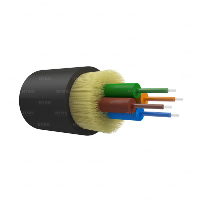 Оптический кабель NTSS PREMIUM IN/OUT, OM4, 50/125, 4 волокна, LSZH, черный в России