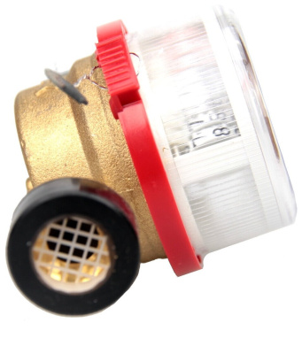 Счетчик воды Мастер Люкс СВ-15В Класс"В", соединительный комплект с обратным клапаном в 