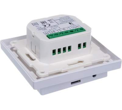 Терморегулятор для теплого пола DEVIreg™ Smart интеллектуальный с Wi-Fi, полярно-белый, 16А в  Терморегулятор для теплого пола DEVIreg™ Smart интеллектуальный с Wi-Fi, полярно-белый, 16А в